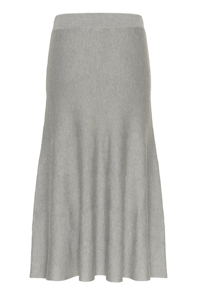 KAmalina Knit Skirt NO Grey Melange - 100123 - 10511111 Thumbnail