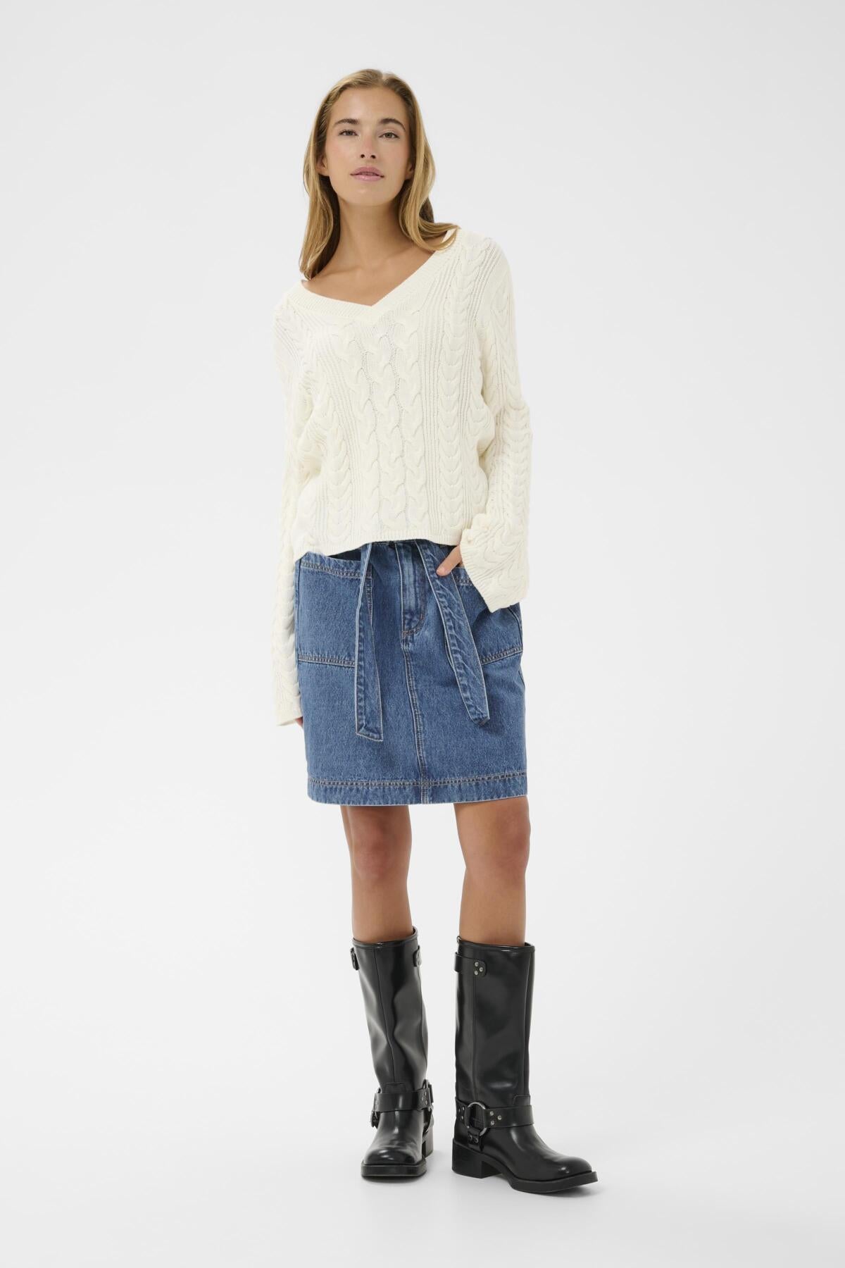 KAklara Denim Skirt Blue Denim - 108809 - 10511112