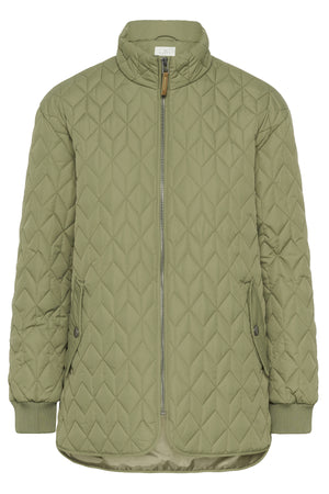 KAleila Quilt Jacket Dusky Green - 170517 - 10511122
