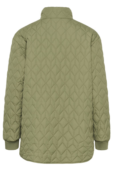 KAleila Quilt Jacket Dusky Green - 170517 - 10511122 Thumbnail