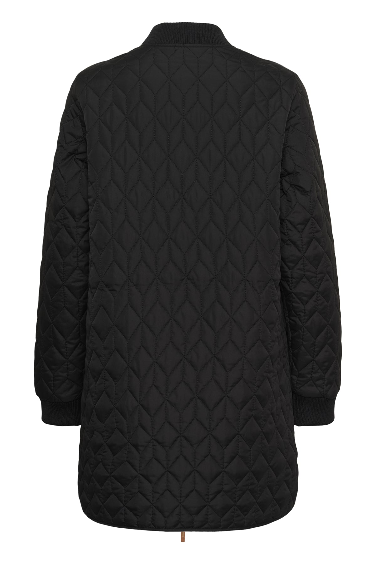 KAlelia Long Quilt Jacket Black Deep - 100121 - 10511125