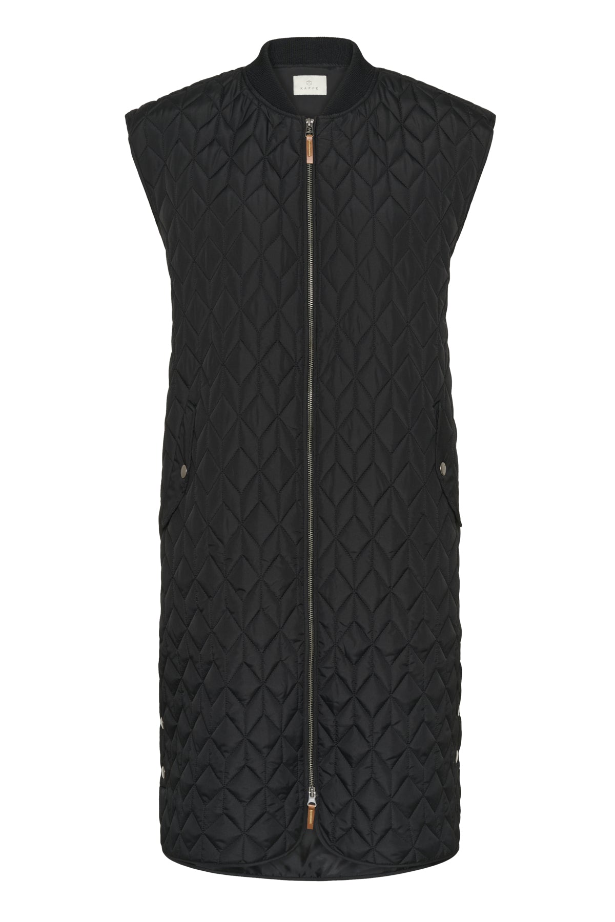 KAlelia Quilt Waist Coat Black Deep - 100121 - 10511127