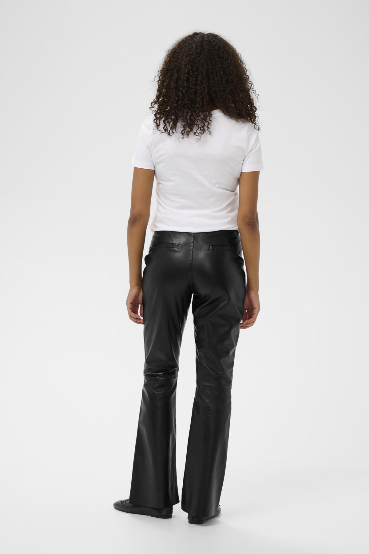 KAcarrie Leather Pants Black Deep - 100121 - 10511136