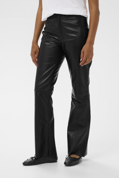 KAcarrie Leather Pants Black Deep - 100121 - 10511136 Thumbnail