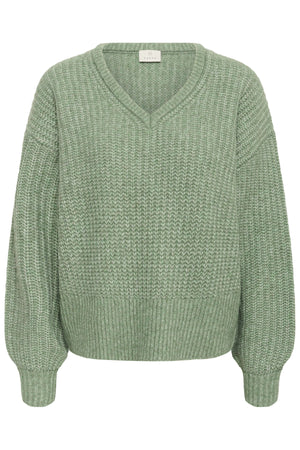 KAlianne LS Pullover Sea Spray Melange - 1762121 - 10511155