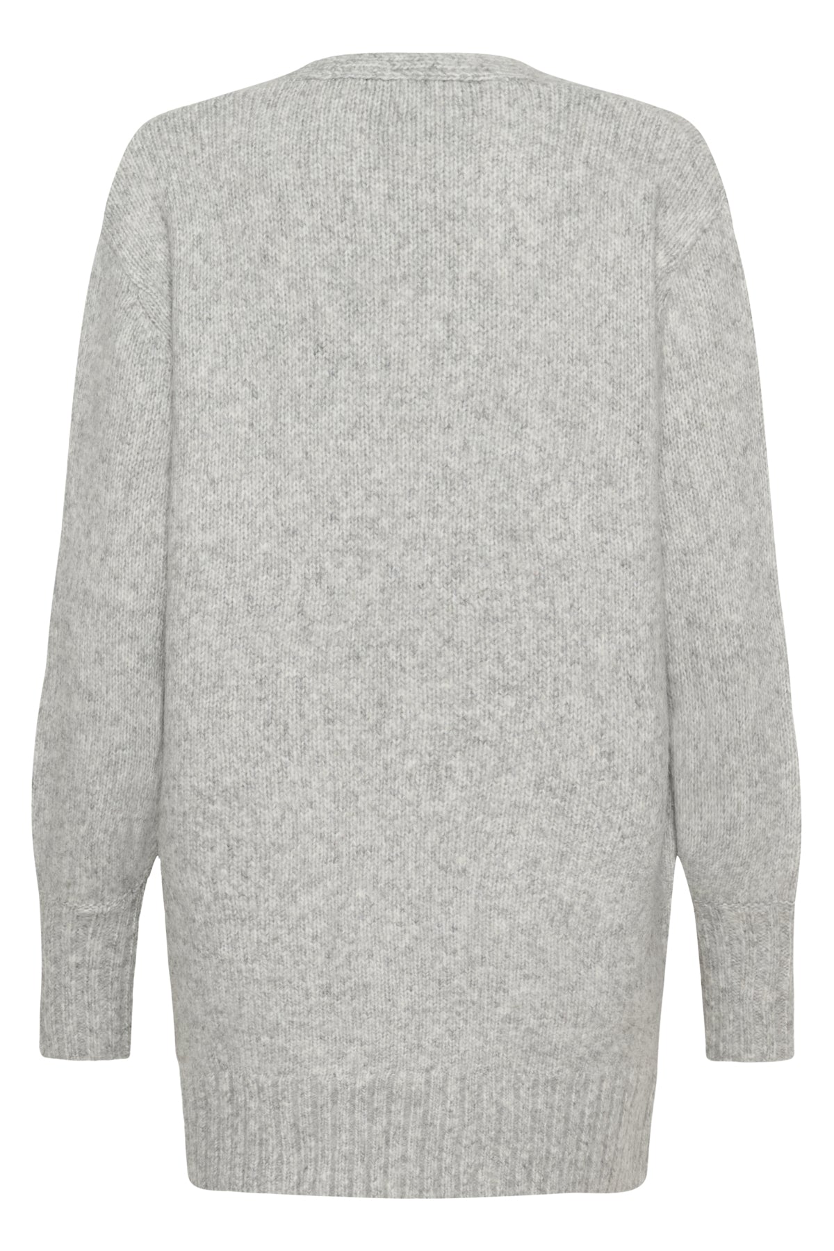 KAlianne Knit Cardigan Grey Melange - 100123 - 10511156