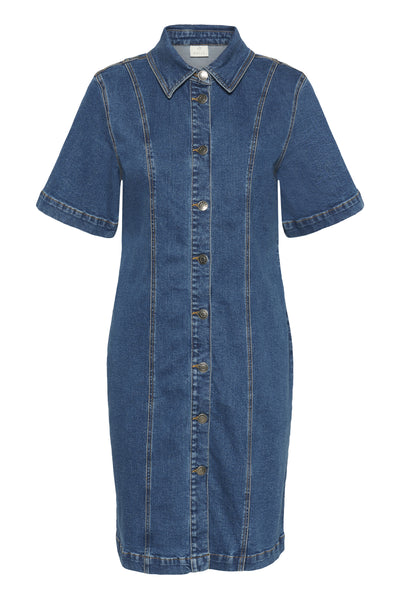 KAlena Denim Dress Medium Blue Denim - 102272 - 10511163 Thumbnail