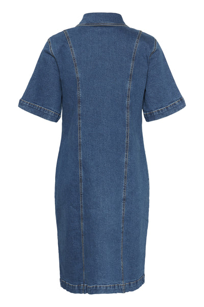 KAlena Denim Dress Medium Blue Denim - 102272 - 10511163 Thumbnail