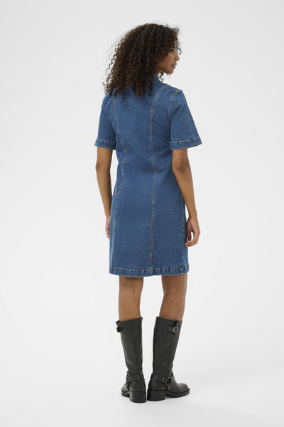 KAlena Denim Dress Medium Blue Denim - 102272 - 10511163 Thumbnail