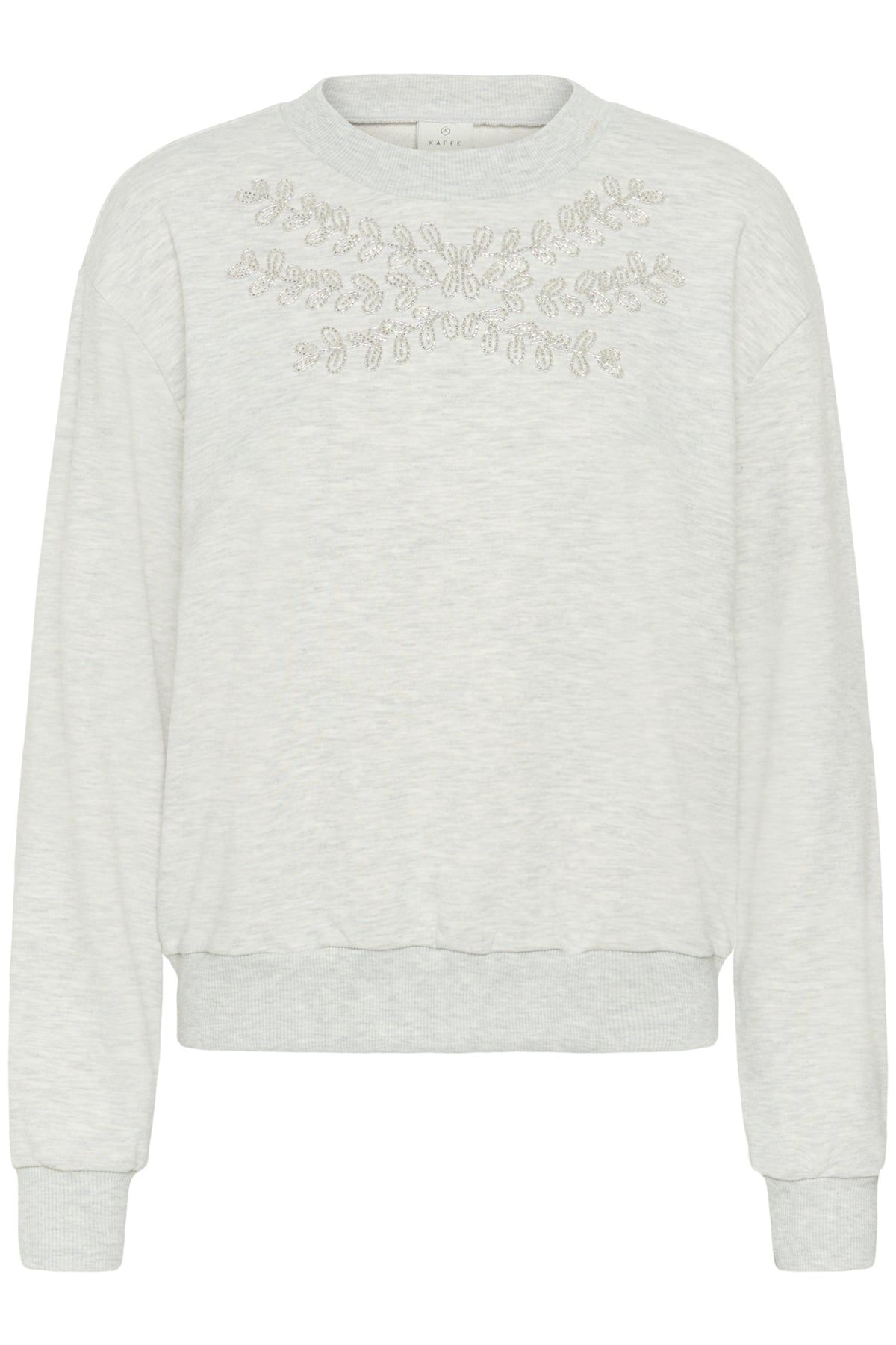 KAdaniela Sweatshirt Light Grey Melange - 100126 - 10511169