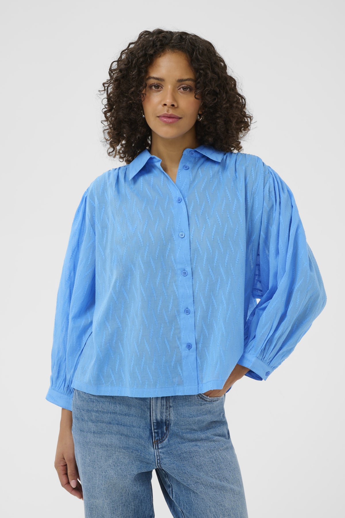 KAgabriela Shirt Azure Blue - 174139 - 10511171