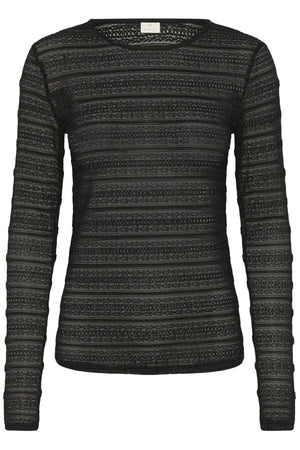 KAnanna Lace T-Shirt Black Deep - 100121 - 10511184