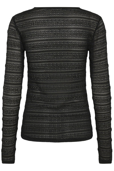 KAnanna Lace T-Shirt Black Deep - 100121 - 10511184 Thumbnail