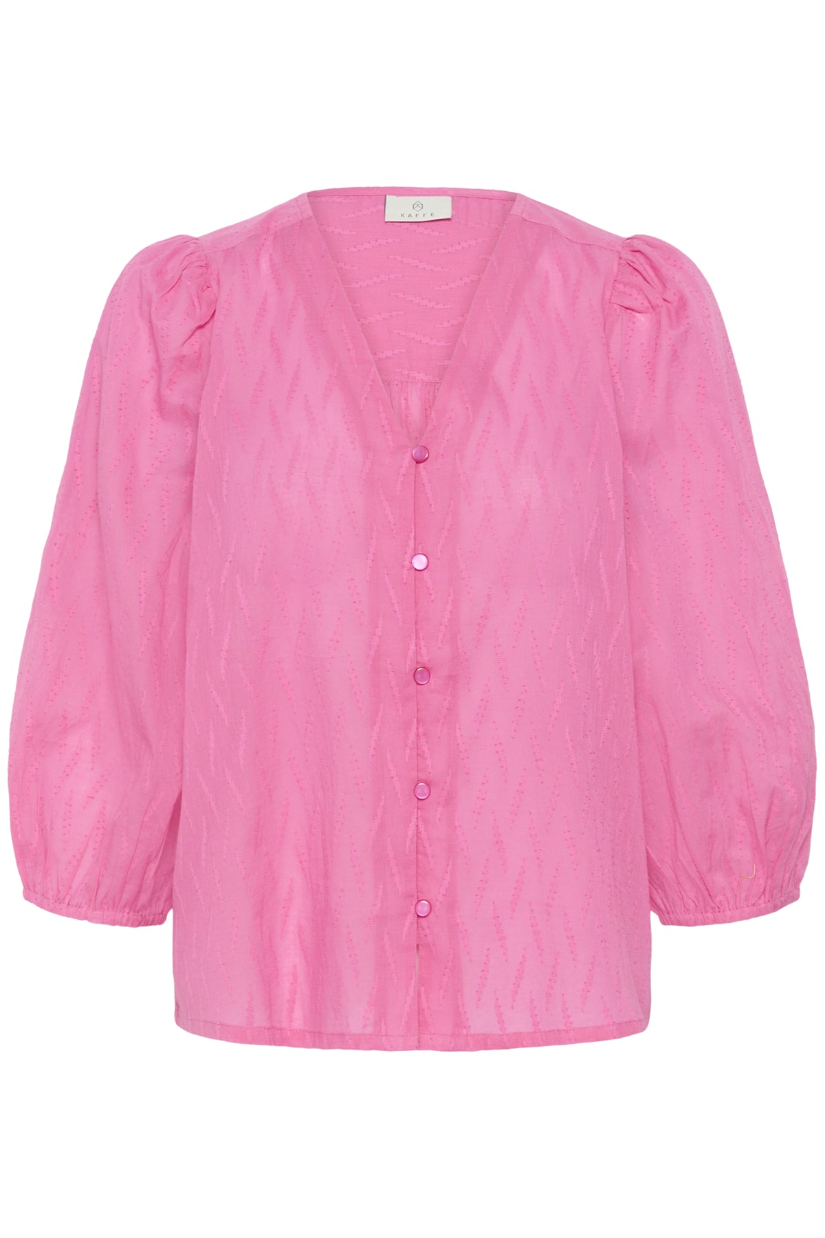 KAgabriela V-Neck Shirt Pink Power - 162118 - 10511205
