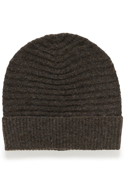 KAabigail Beanie Seal Brown Melange Thumbnail