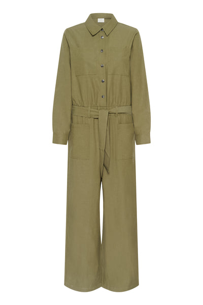 KAliva Jumpsuit Dusky Green - 170517 - 10511291 Thumbnail