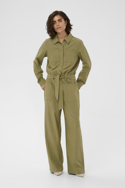 KAliva Jumpsuit Dusky Green - 170517 - 10511291 Thumbnail