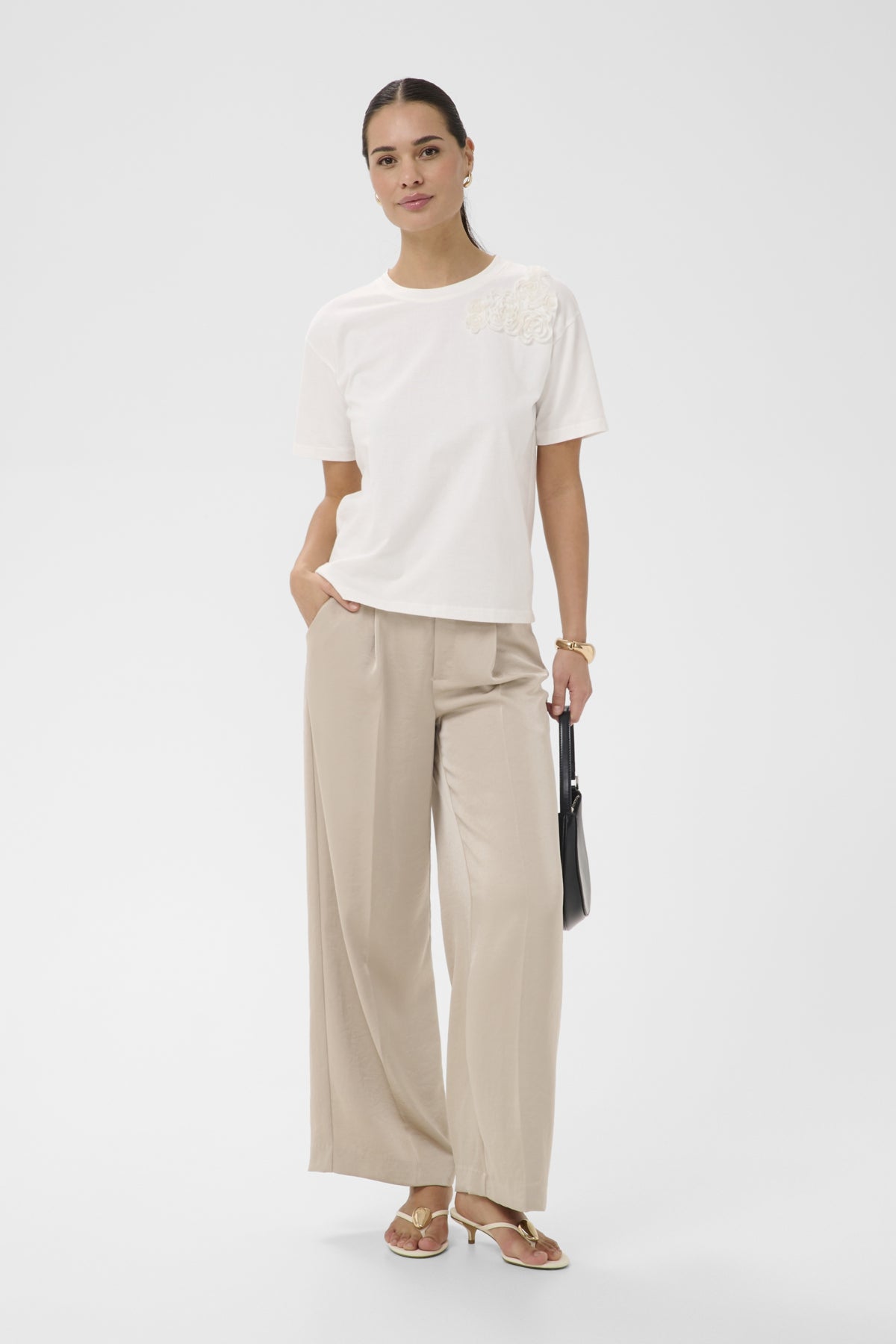 KArosie Tee Chalk - 110602 - 10511300
