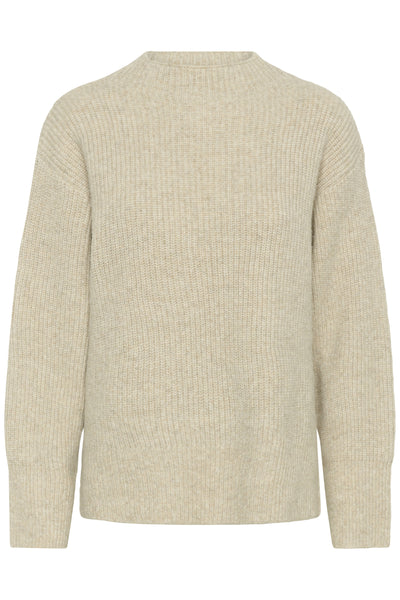 KAelina Solid Pullover Feather Gray Melange - 10511325 Thumbnail