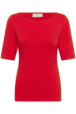 KAyoko Boatneck T-Shirt True Red - 191664 - 10511356