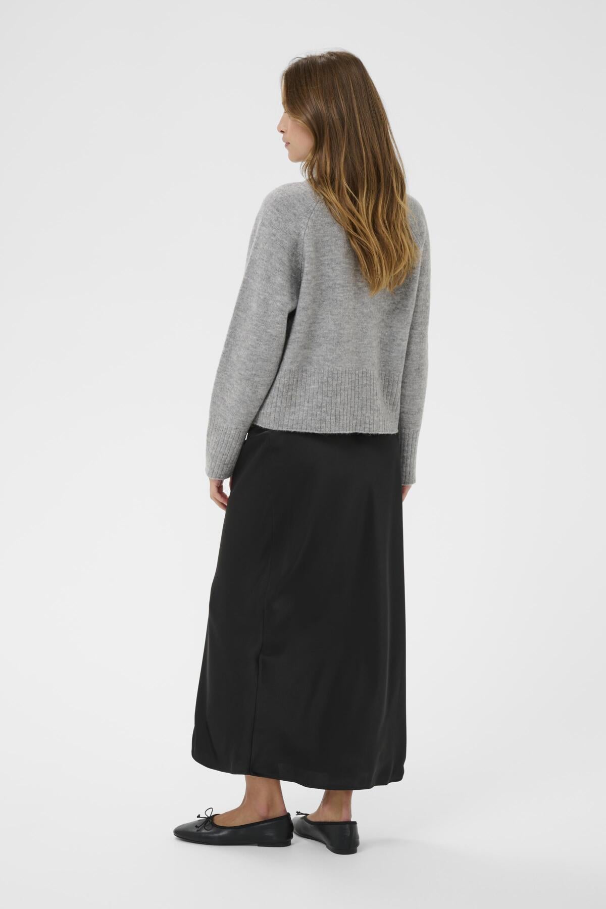 KAerin Rollneck Light Grey Melange - 100126 - 10511382