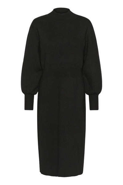 KAmarina Knit Dress NO Black Deep - 100121 - 10511394 Thumbnail