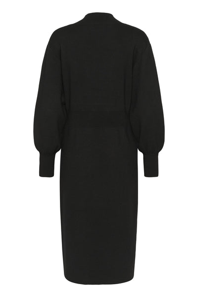 KAmarina Knit Dress NO Black Deep - 100121 - 10511394 Thumbnail