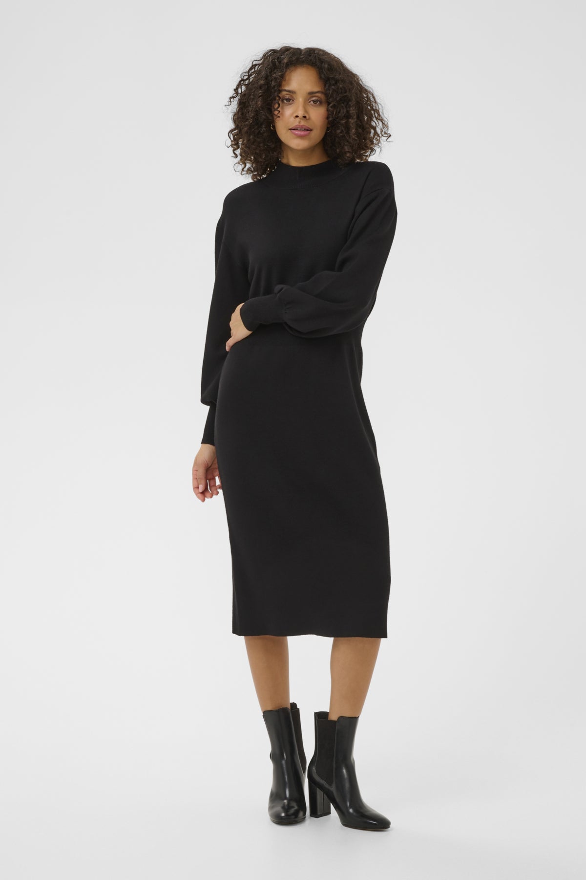KAmarina Knit Dress NO Black Deep - 100121 - 10511394