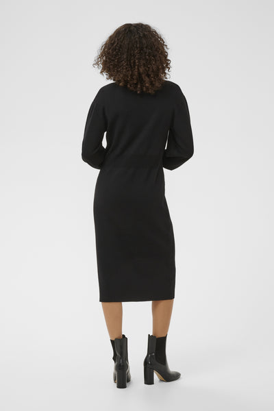 KAmarina Knit Dress NO Black Deep - 100121 - 10511394 Thumbnail