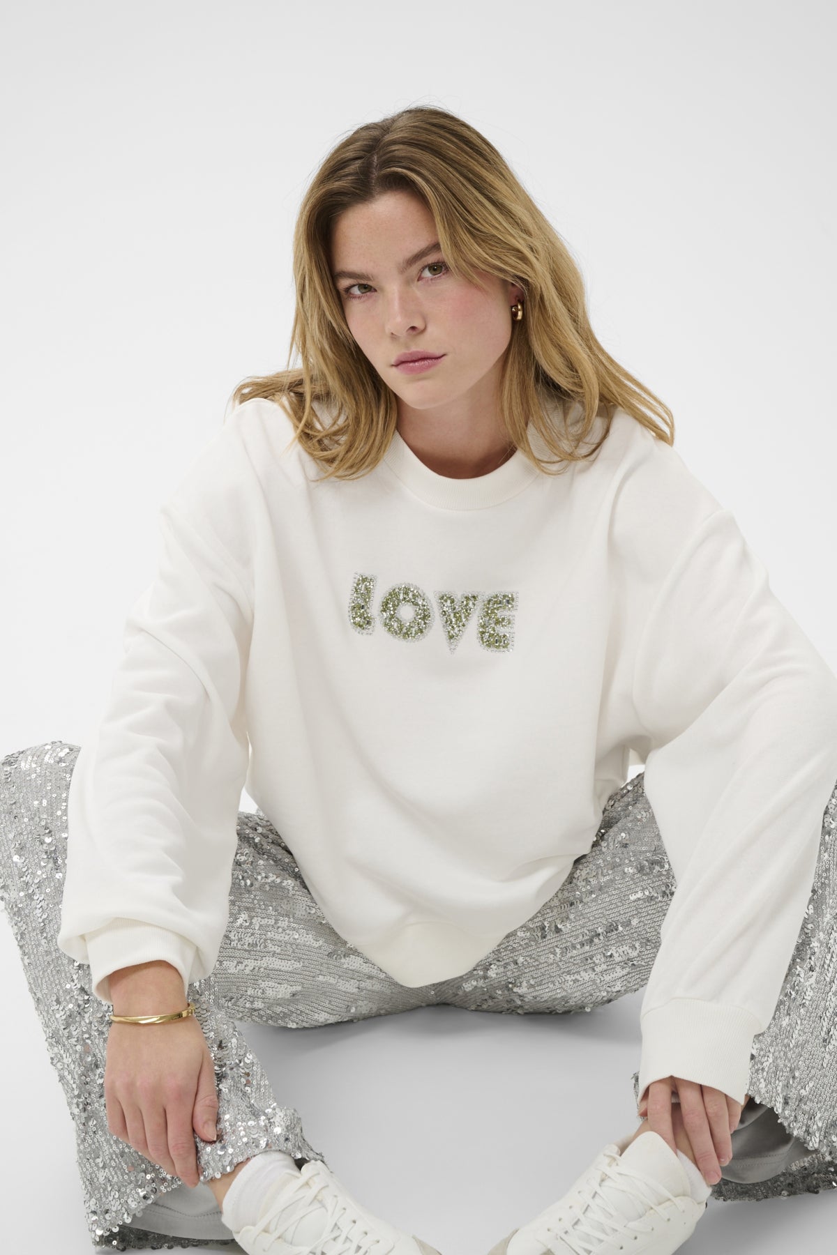 KAlila Sweatshirt Chalk - 110602 - 10511411