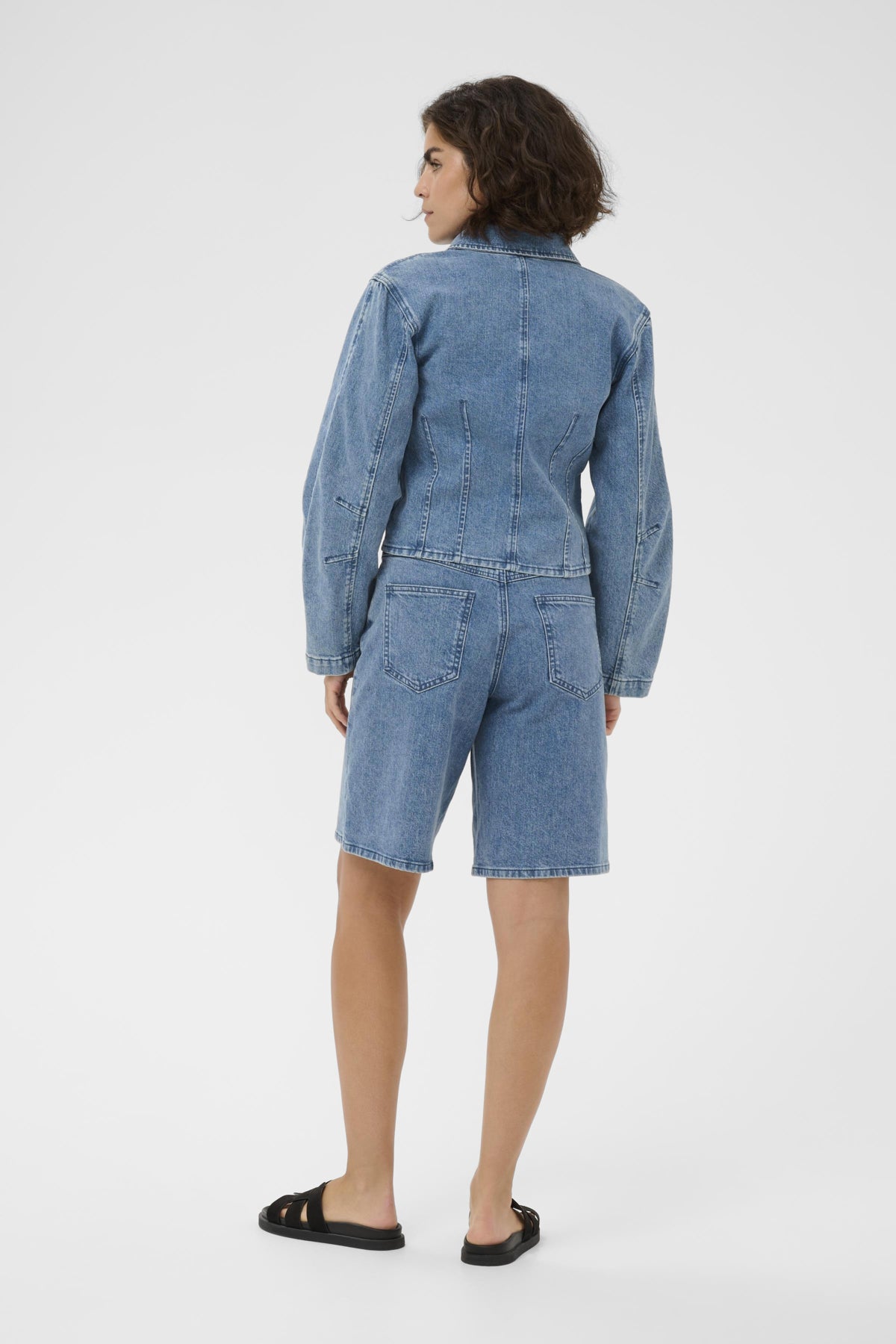 KAvallis Denim Shorts Blue Washed Denim - 100166 - 10511421