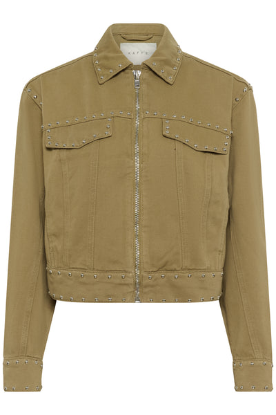 KAbrynn Twill Shirt Washed Petrified Oak Twill - 1 - 10511425 Thumbnail