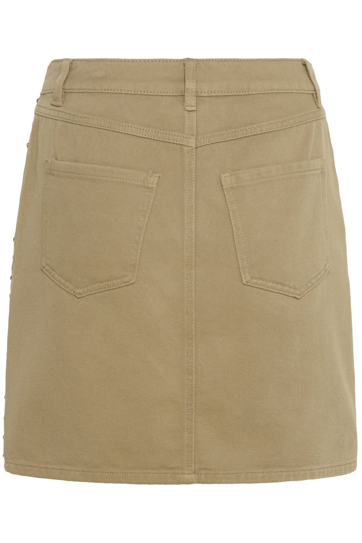 KAbrynn Twill Skirt Washed Petrified Oak Twill - 1 - 10511426