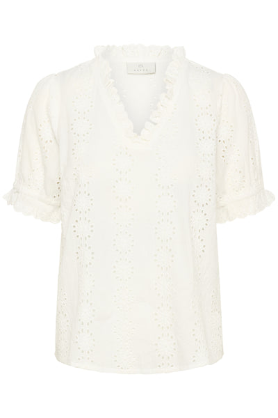 KAdona Blouse Chalk - 110602 - 10511446 Thumbnail