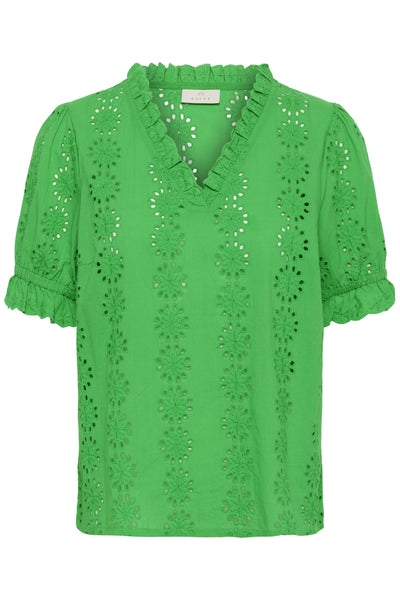 KAdona Blouse Bright Green - 155534 - 10511446 Thumbnail