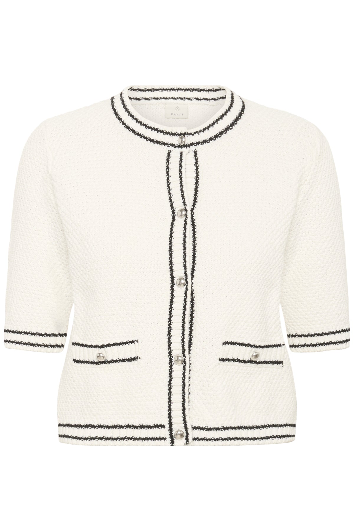 KAcoco  Knit Cardigan Chalk - 110602 - 10511468