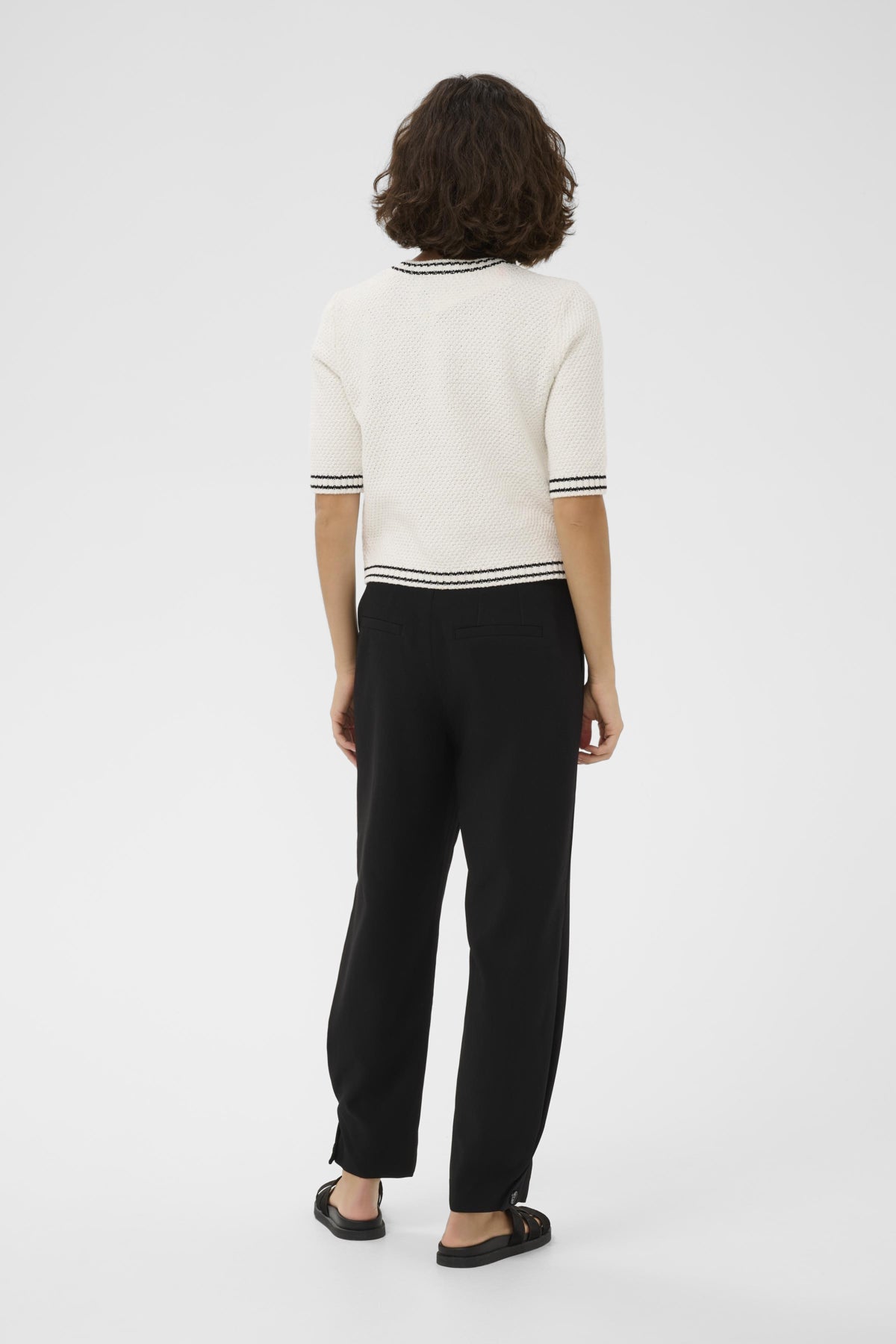 KAcoco  Knit Cardigan Chalk - 110602 - 10511468
