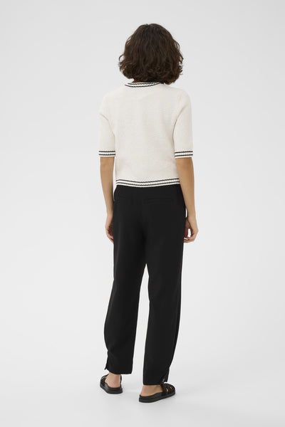 KAcoco  Knit Cardigan Chalk - 110602 - 10511468 Thumbnail