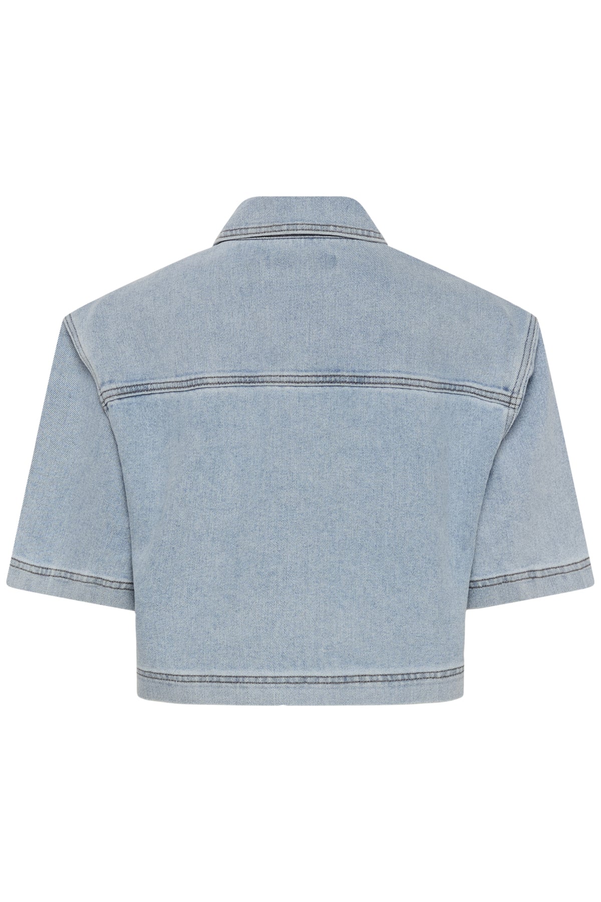 KAminna Denim Shirt Light Blue Washed Denim - 1090 - 10511481