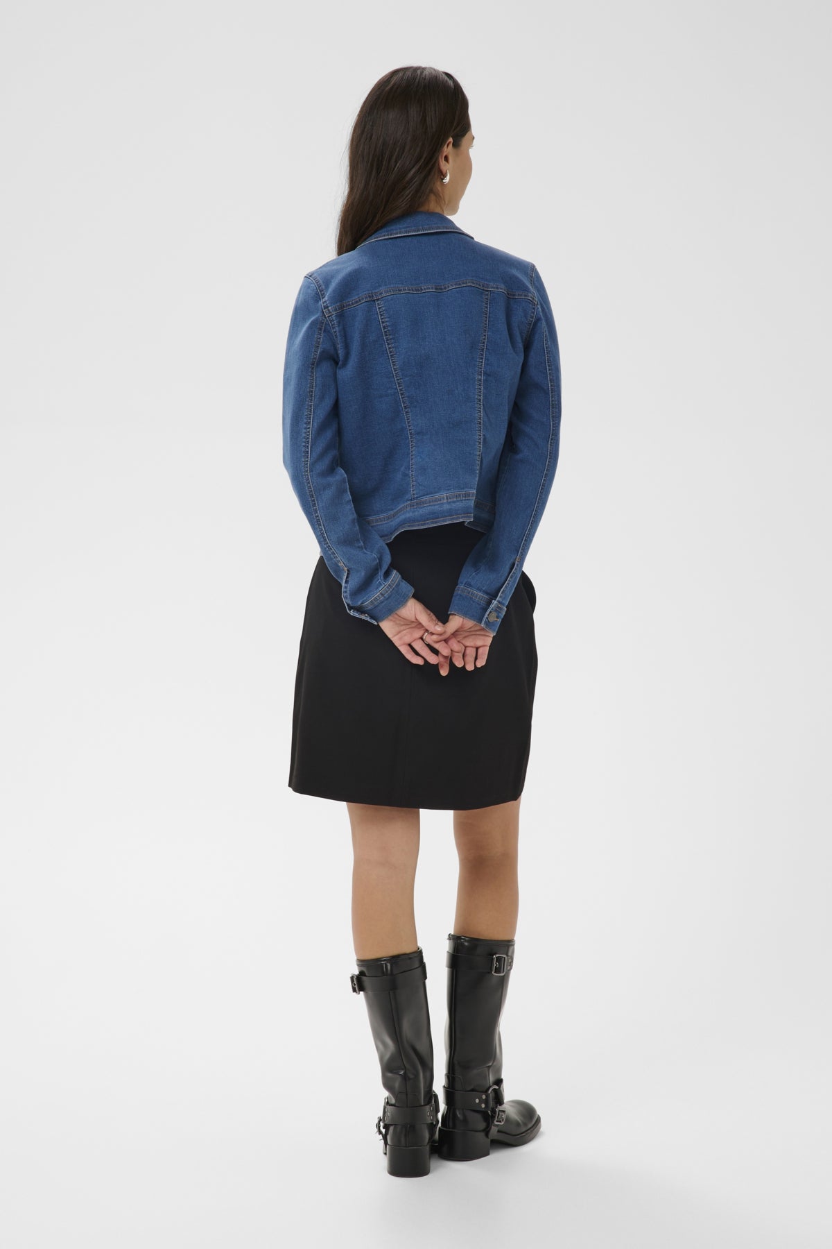KAvilma Denim Jacket Medium Blue Denim - 102272 - 10511486