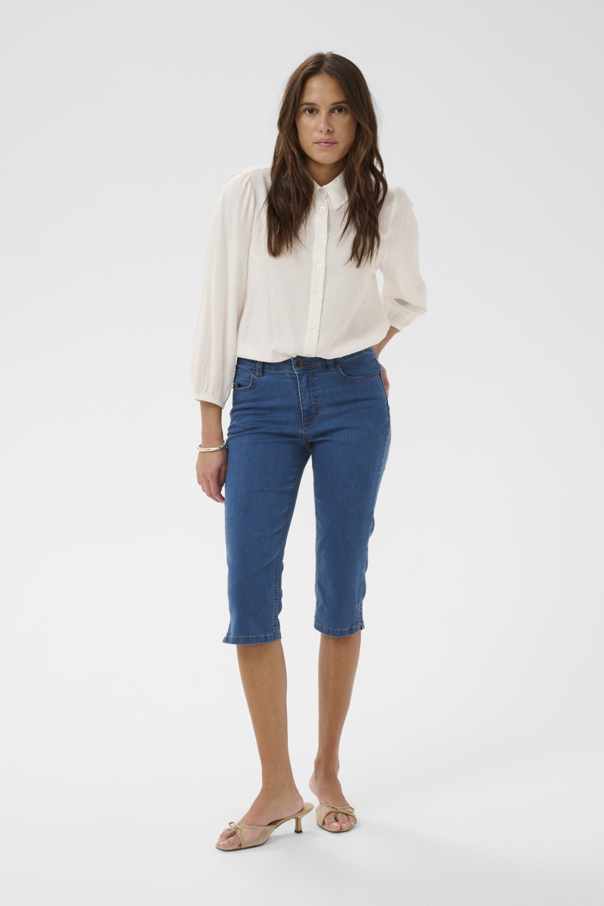 KAvilma Capri Jeans Medium Blue Denim - 102272 - 10511488