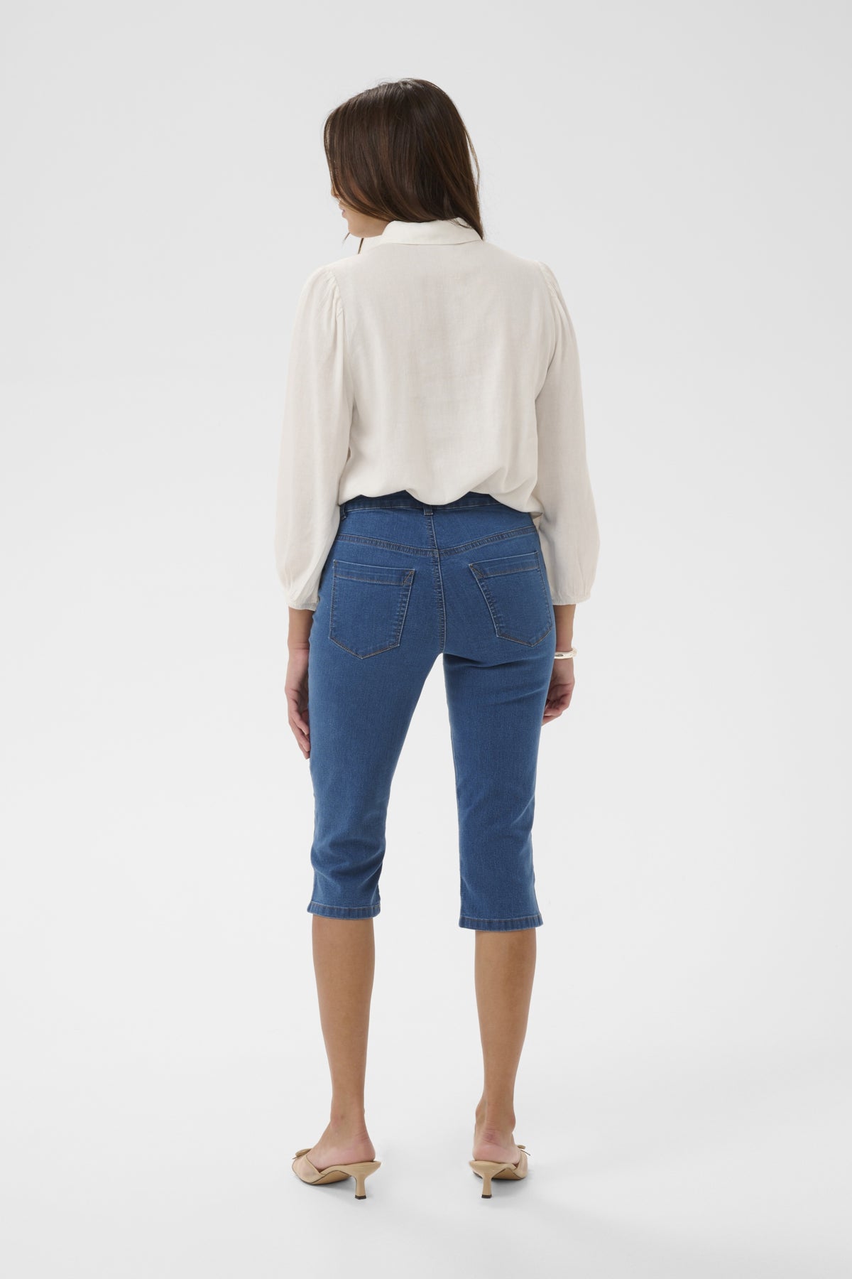KAvilma Capri Jeans Medium Blue Denim - 102272 - 10511488