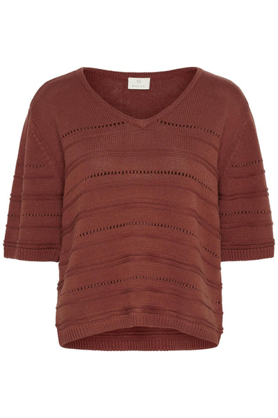 KAmellie Knit Pullover Henna - 191334 - 10511512 Thumbnail