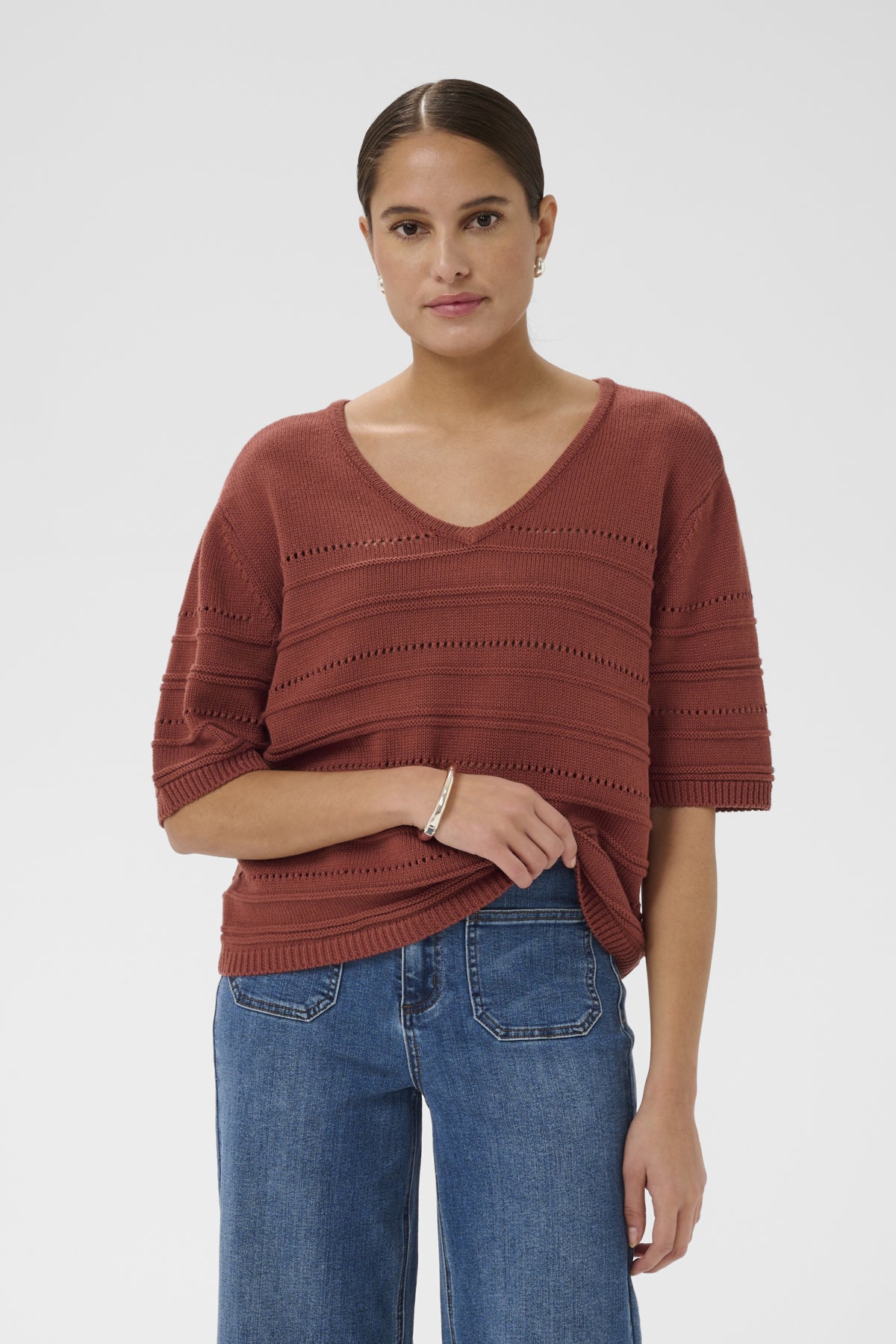 KAmellie Knit Pullover Henna - 191334 - 10511512