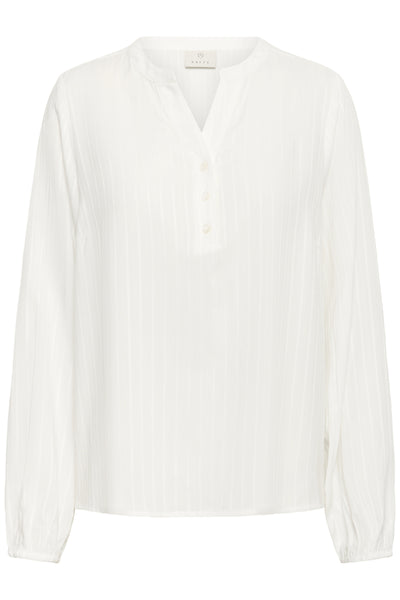 KAninna Blouse Chalk - 110602 - 10511571 Thumbnail