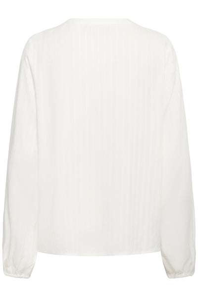 KAninna Blouse Chalk - 110602 - 10511571 Thumbnail