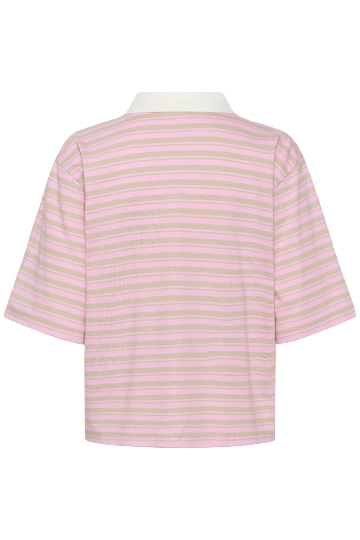 KAmiala Polo T-Shirt Pink Frosting/Feather Gray - 1 - 10511572