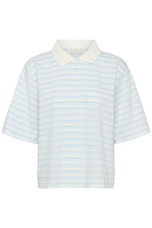 KAmiala Polo T-Shirt Nantucket Breeze/Chalk - 10929 - 10511572