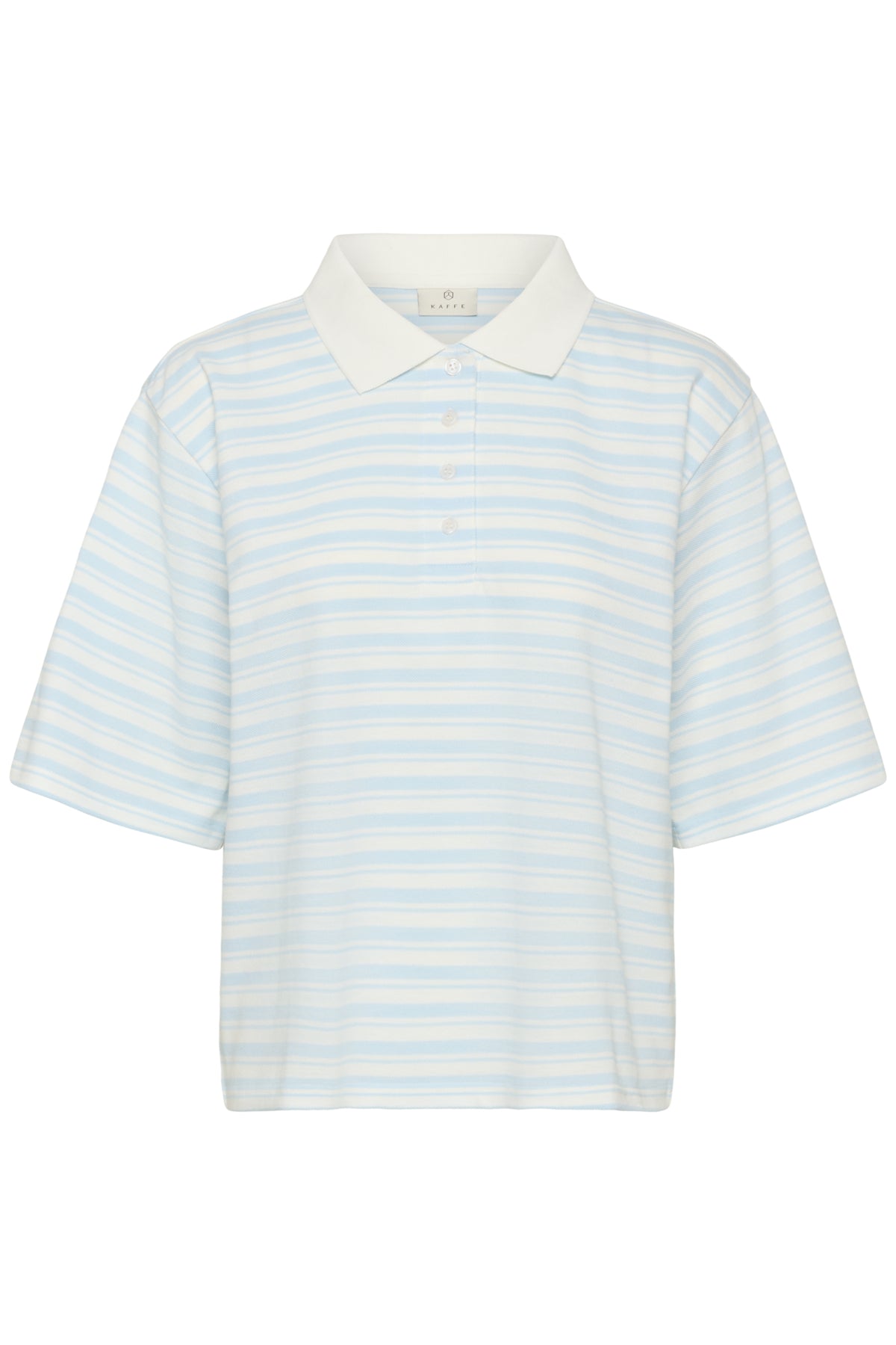 KAmiala Polo T-Shirt Nantucket Breeze/Chalk - 10929 - 10511572