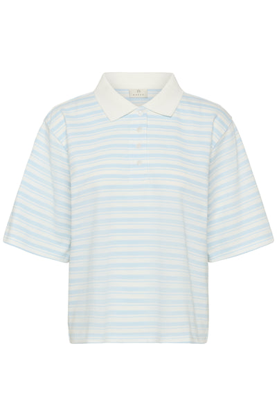 KAmiala Polo T-Shirt Nantucket Breeze/Chalk - 10929 - 10511572 Thumbnail